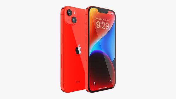 iPhone 14-14 プラス レッド3Dモデル - TurboSquid 1990379 iPhone 14-14 プラス レッド3Dモデル - TurboSquid 1990379