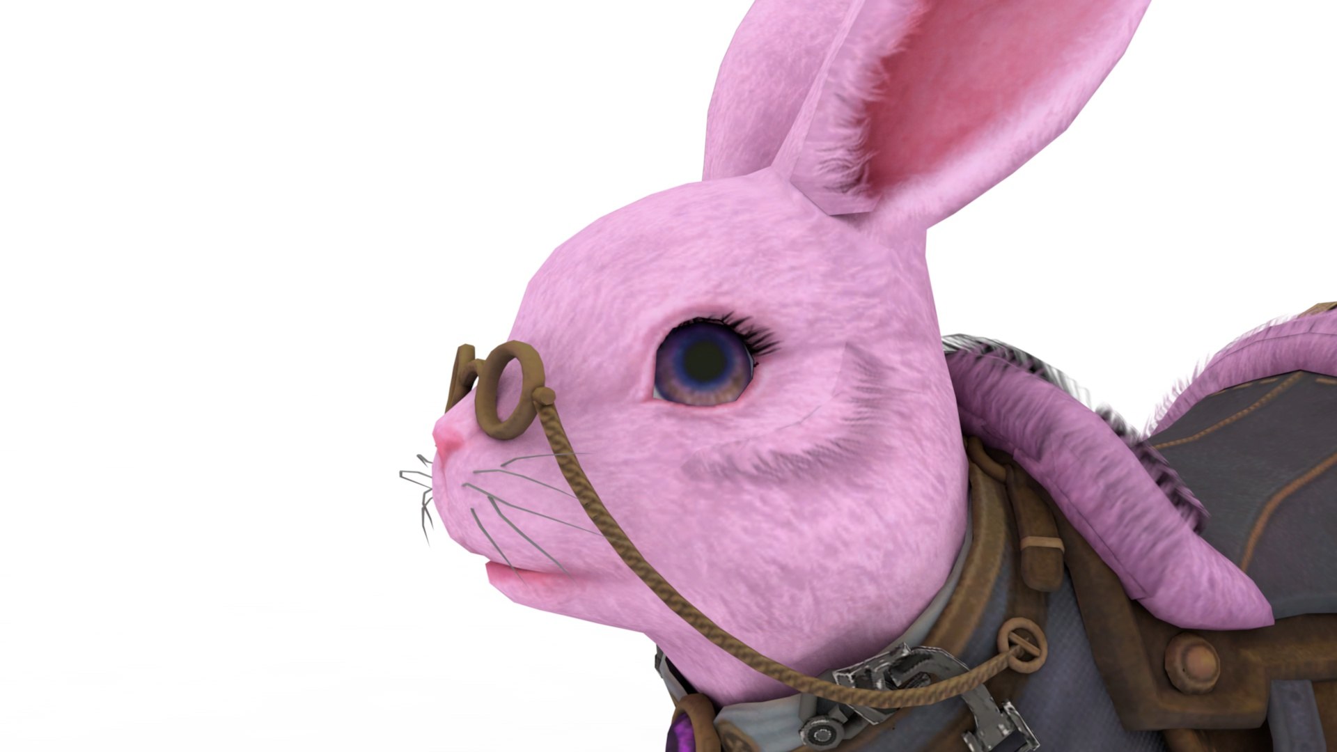 3D Model White Rabbit - TurboSquid 2289250