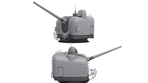 Mark 42 Naval Gun 3D
