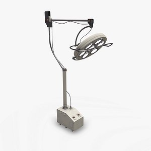 Hospital Old Operating Lamp Low-poly PBR
