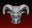 Demon head 3D print ready