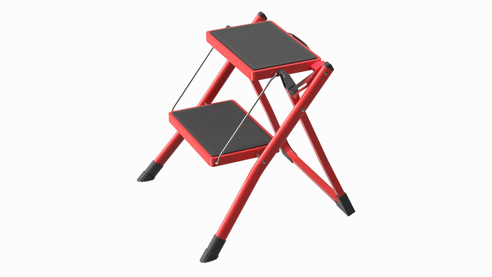 3D Step Stool Red Rigged - TurboSquid 2092119