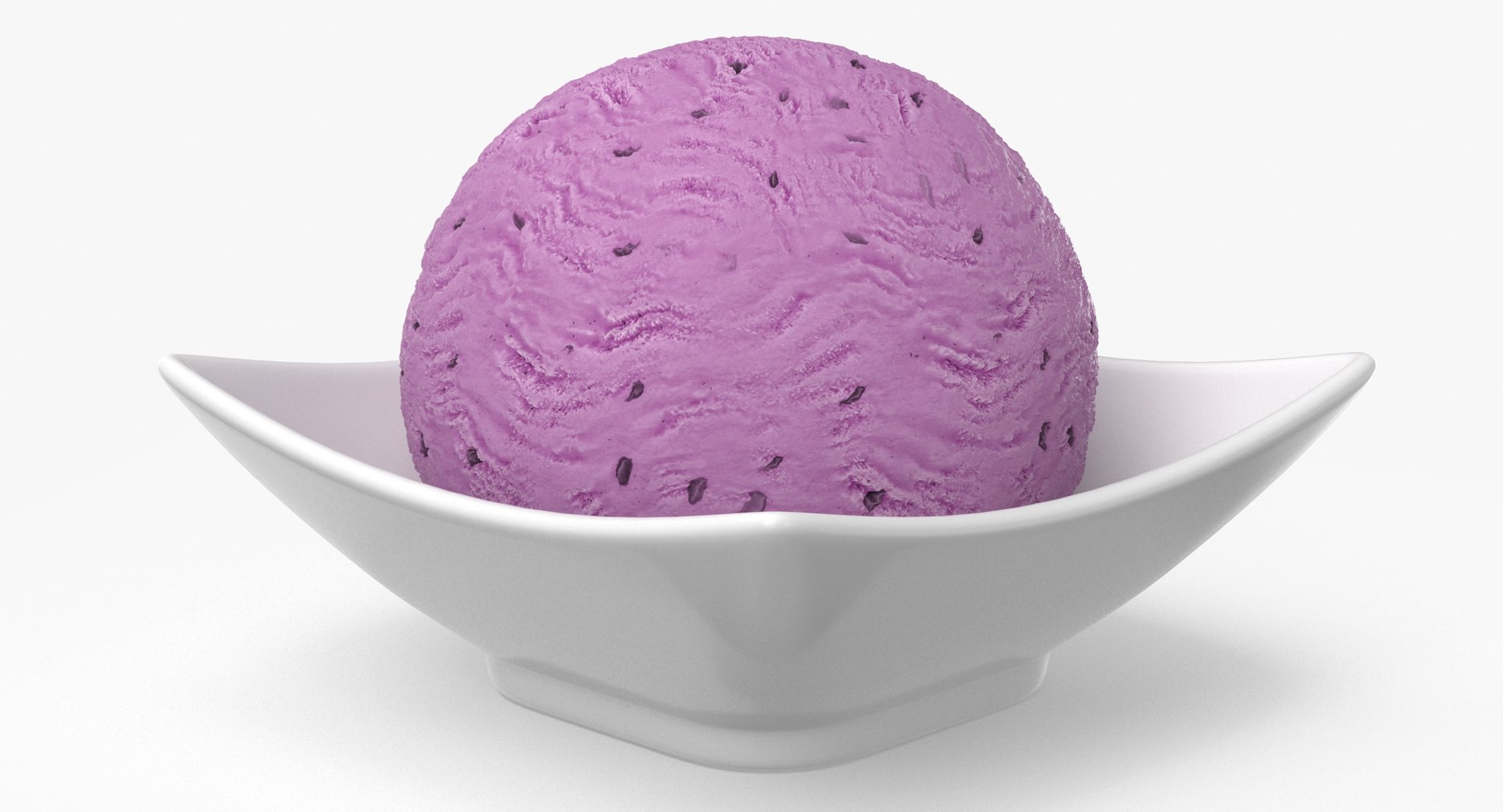3D Ball Of Ice Cream Blueberry TurboSquid 2024946