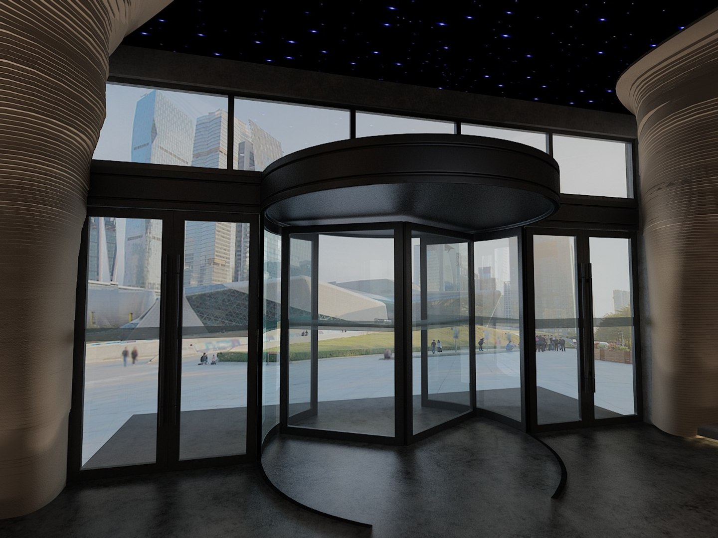3D Hall 2 - TurboSquid 2096310