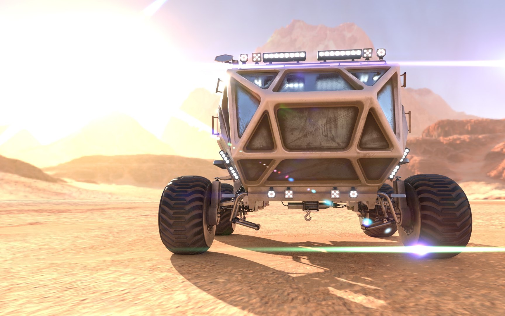 Marsohod Rover 3D Model - TurboSquid 1565437