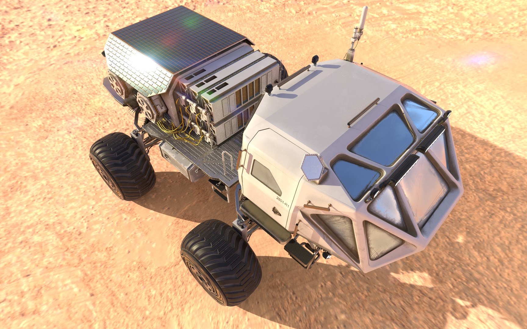 Marsohod Rover 3D Model - TurboSquid 1565437