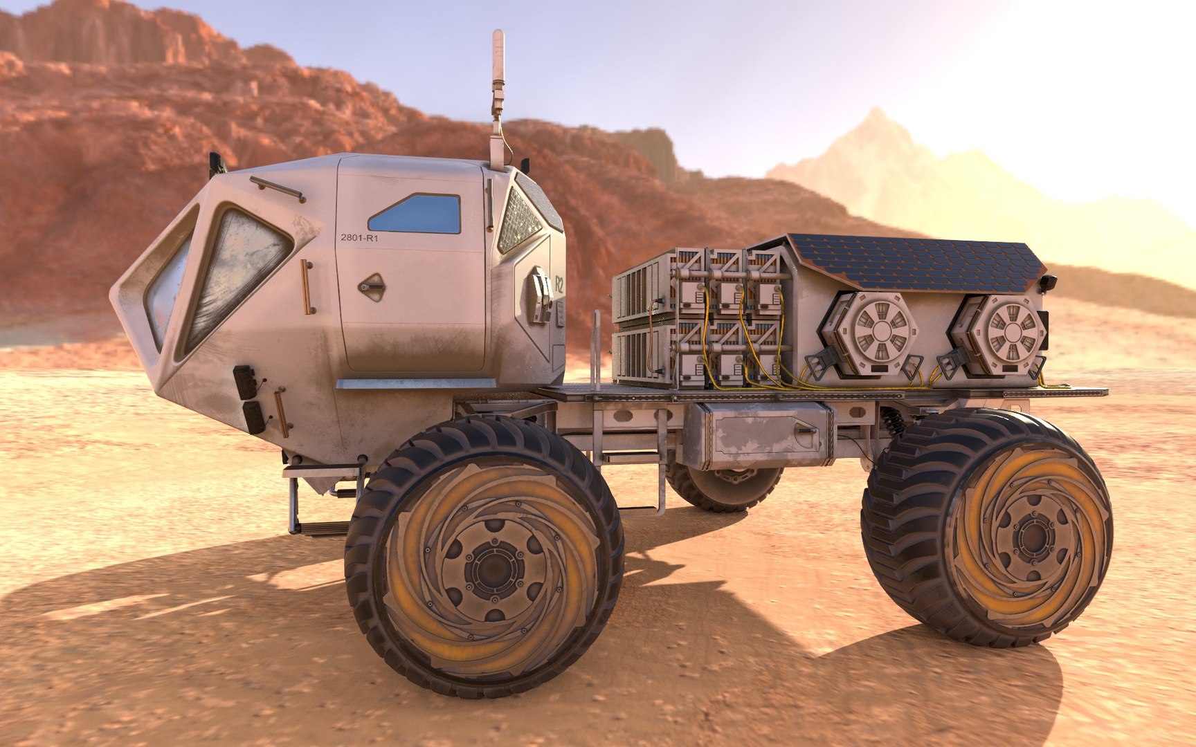 Marsohod Rover 3D Model - TurboSquid 1565437
