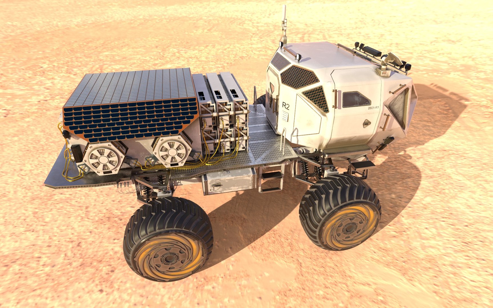 Marsohod Rover 3D Model - TurboSquid 1565437