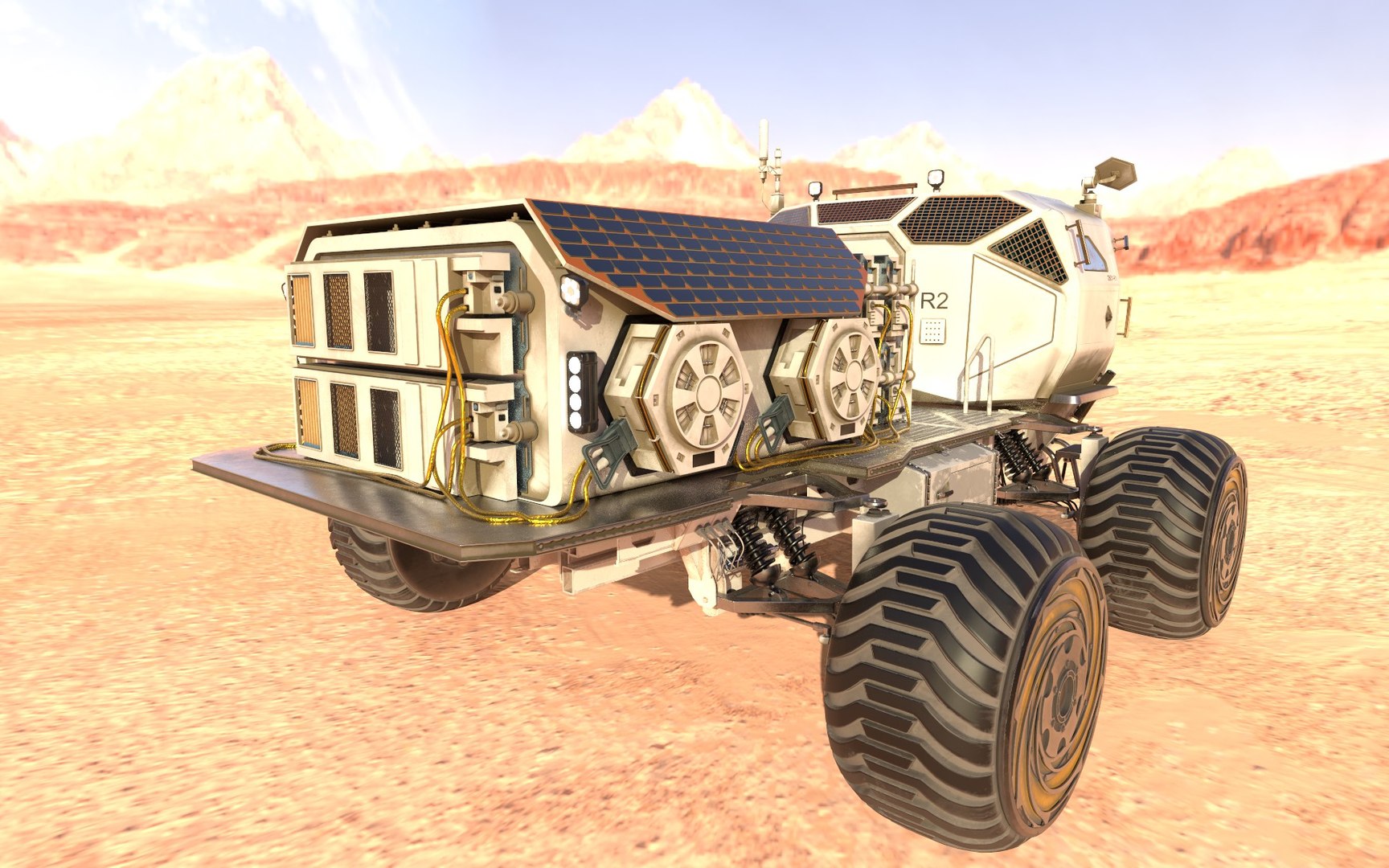 Marsohod Rover 3D Model - TurboSquid 1565437