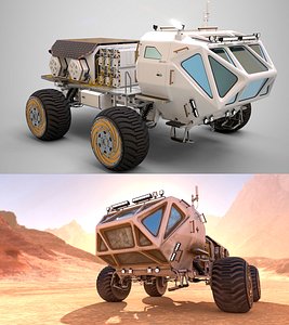 marsohod rover 3D model