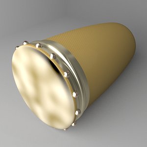 3D beduk drum model