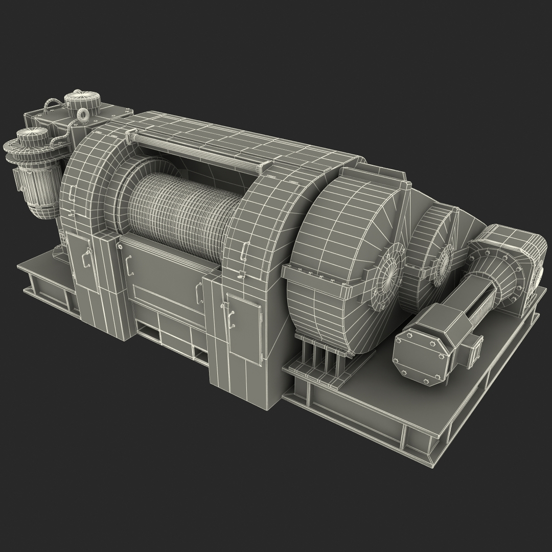 rig draw-works 3d model