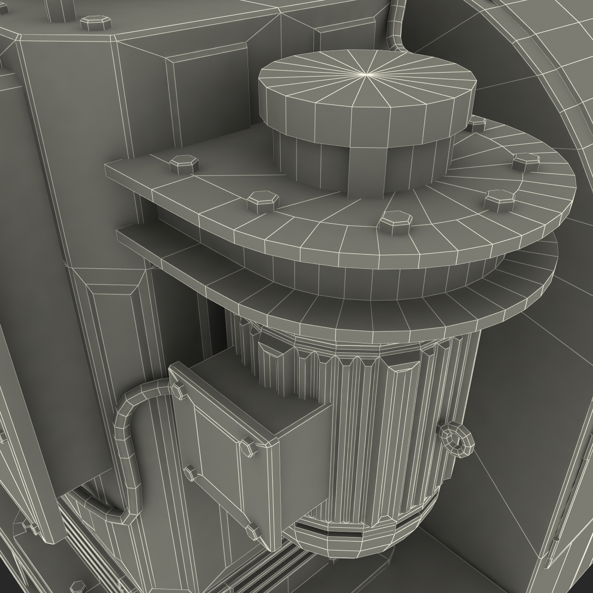 rig draw-works 3d model