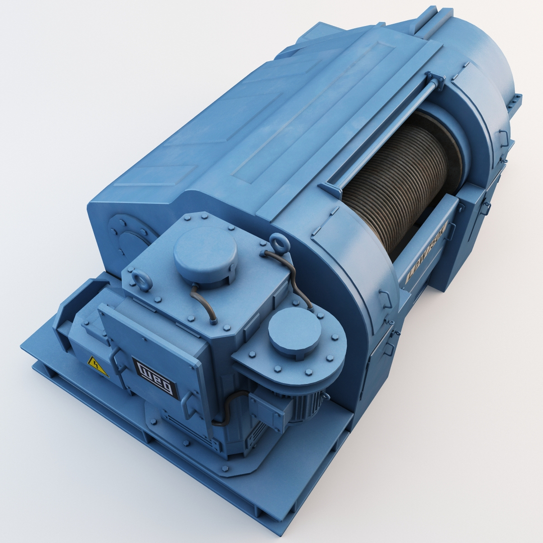 rig draw-works 3d model