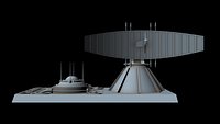 Sci-fi Radar station 2