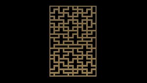Decorative partition