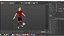 Cartoon Footballer Rigged 3D model