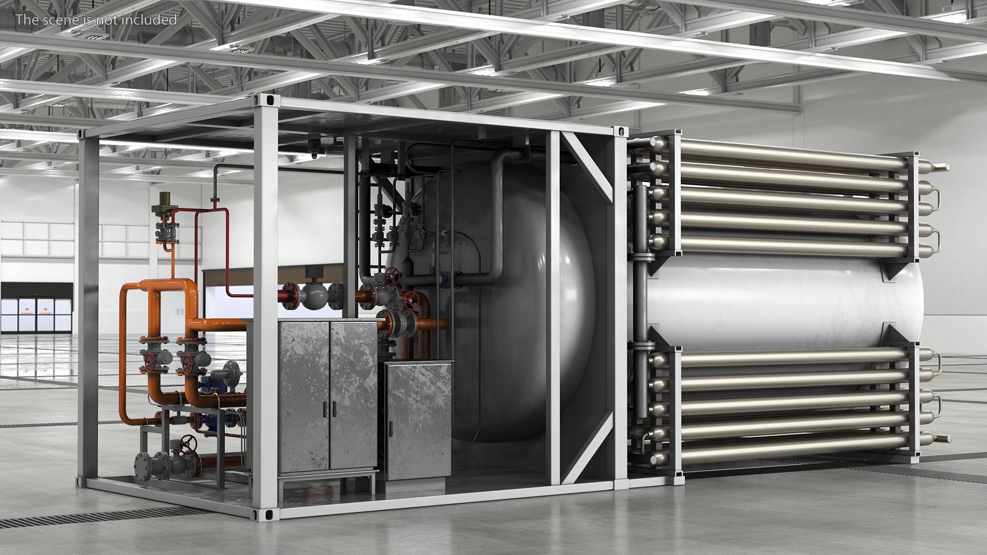 Green Energy Regasification Plant 3D Model - TurboSquid 2240485