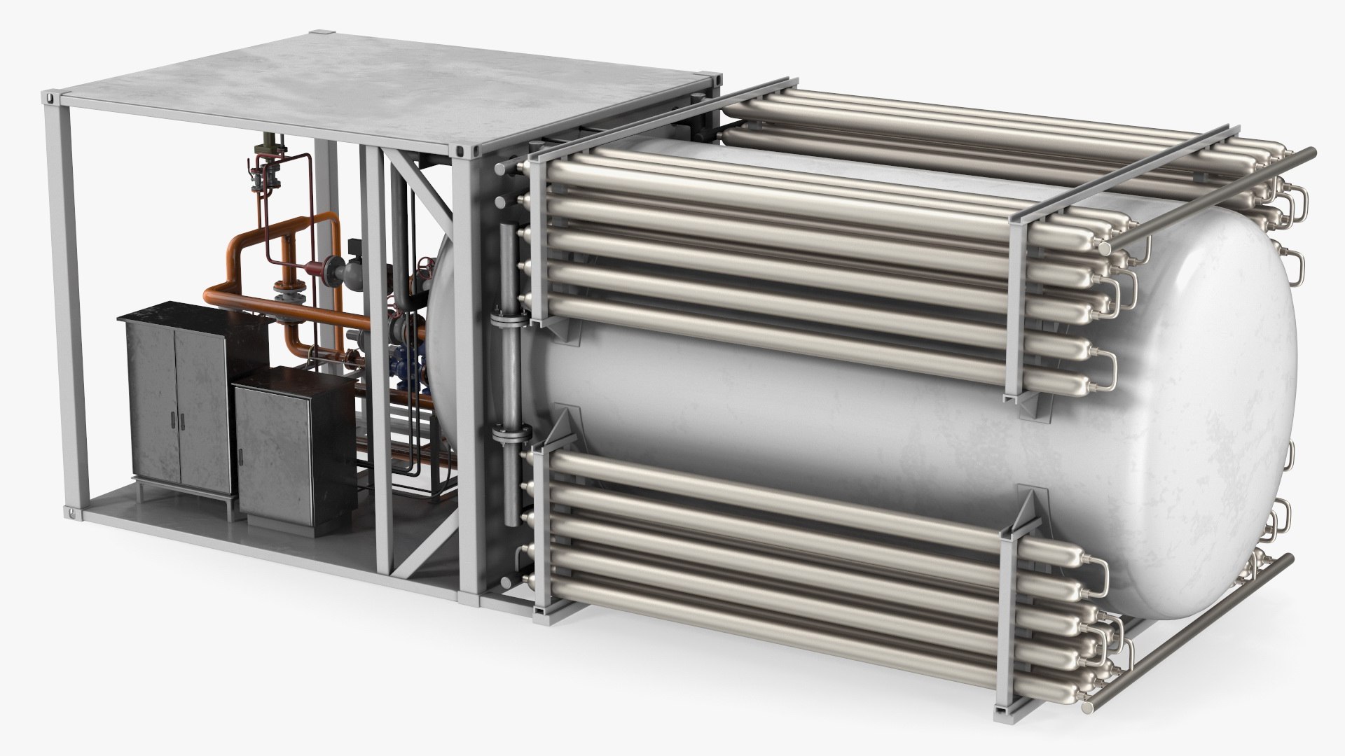Green Energy Regasification Plant 3D Model - TurboSquid 2240485