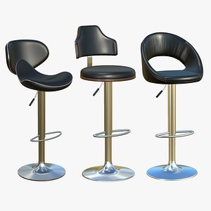 Bar Stool Chair V34 3D