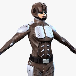 sci-fi armor female max