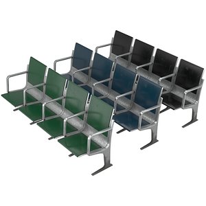 3D waiting chair