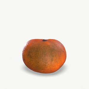 High Quality Scan Mandarin - 2 3D model
