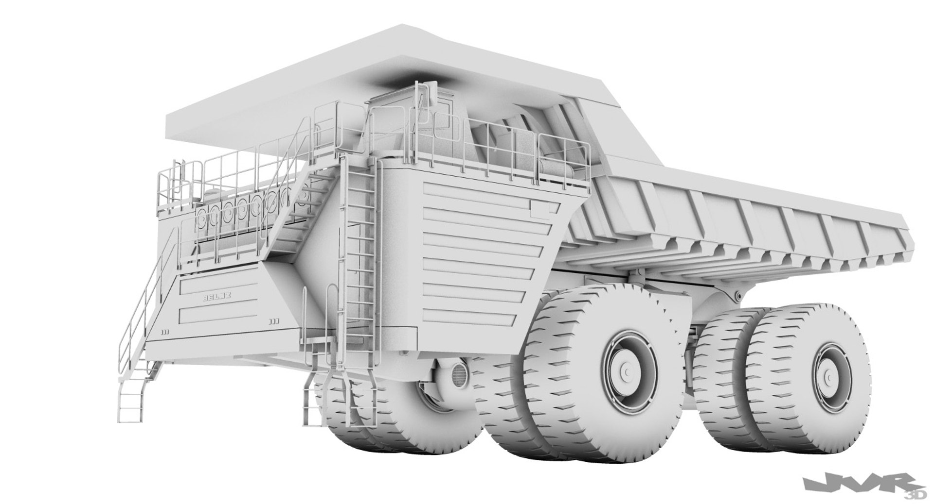 Belaz 75710 Mining Truck 3d 3ds