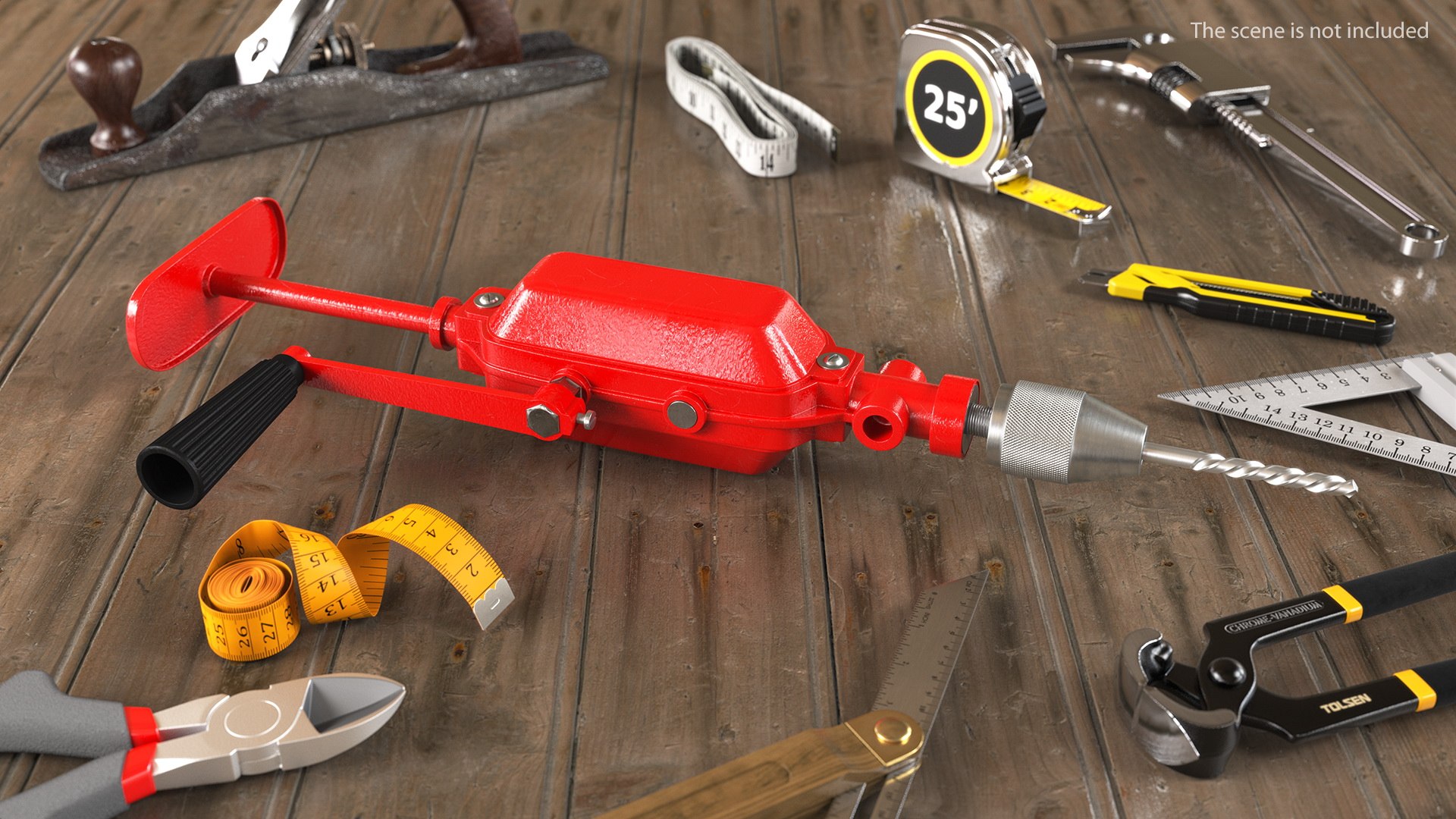 Breast Drill Machine 3D model preview