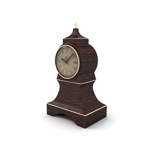 3D old clock model
