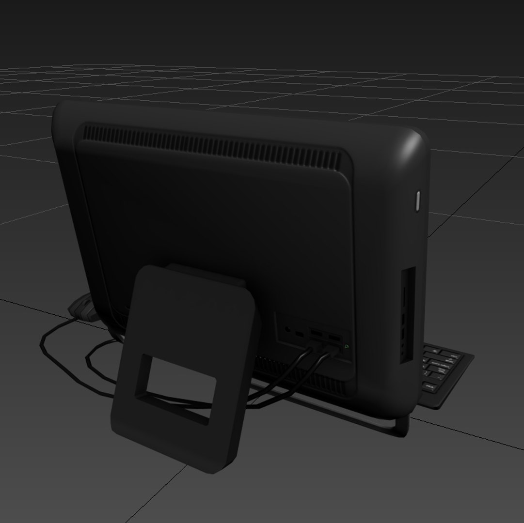 Monoblock Hp 3d Model