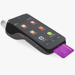 3D payment mobile tablet terminal