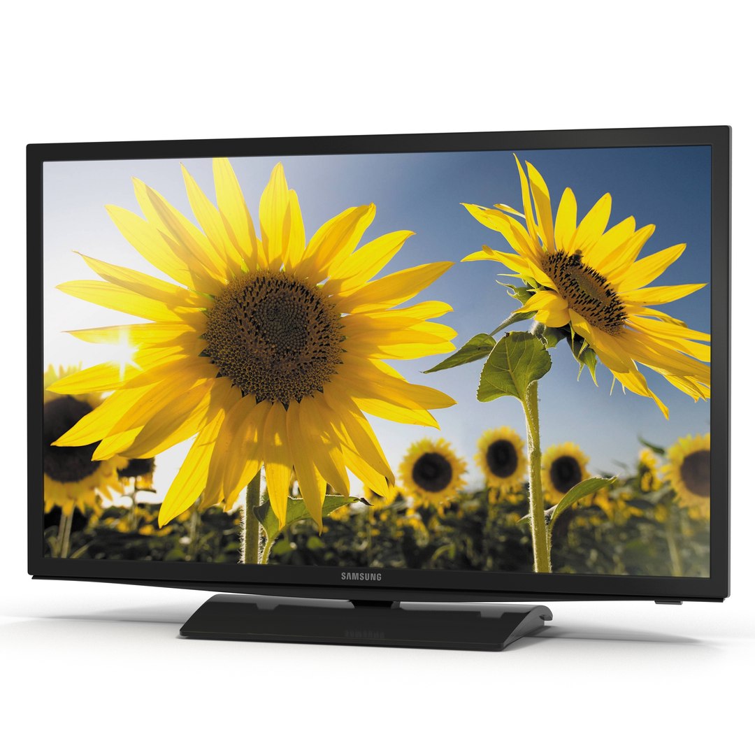 Samsung LED H4500 Series Smart TV 24 inch 3D model preview