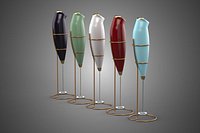 LUXURY ELECTRIC BLENDER BEATER WHISK EGG MILK FROTHER FOAM MAKER
