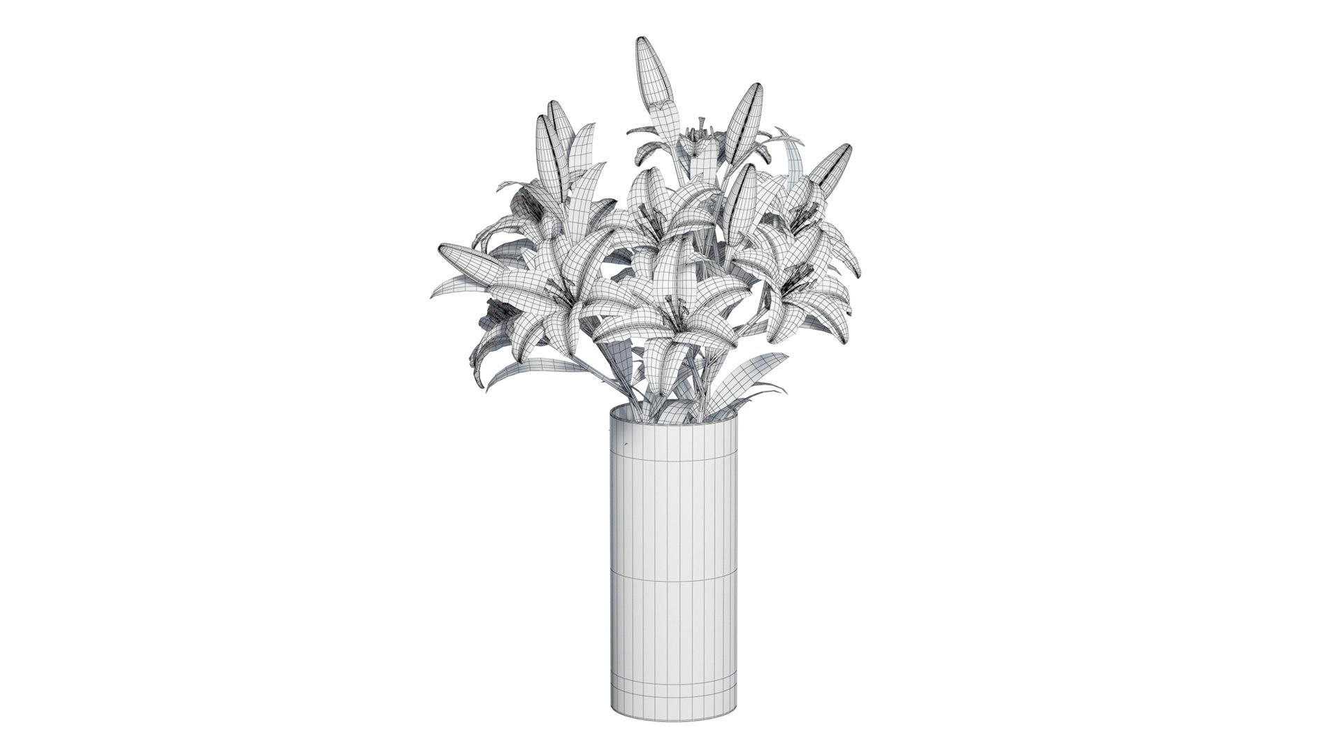 Flower Set 10 - White Lilies Bouquet 3D model https://p.turbosquid.com/ts-thumb/iH/m94OFT/RL/flower_set_10_wire_0002/jpg/1651806518/1920x1080/fit_q87/76290639d4c088fed93c66d9a43835e278ae3c7c/flower_set_10_wire_0002.jpg