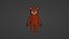 TEXTURED AND ANIMATED CUTE BEAR