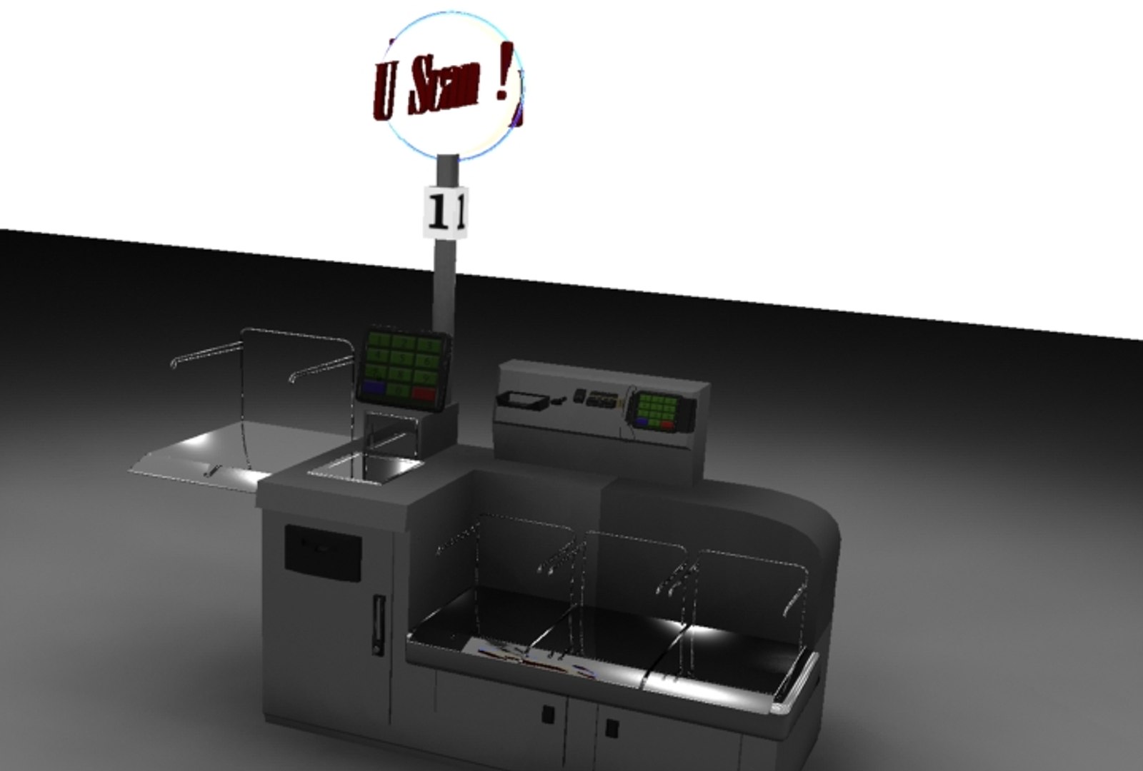 U Self Check Register 3d Max