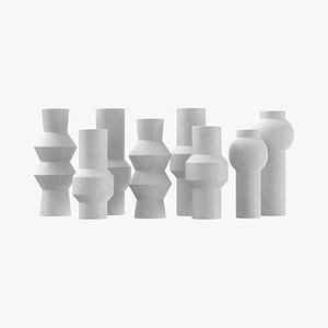 HK  living Uberach vase set model