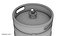 3D model beer keg
