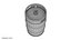 3D model beer keg