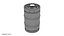 3D model beer keg
