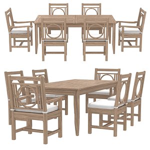 Restoration Hardware Leagrave table and chairs