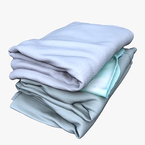 3D Clothes 275 Blankets model