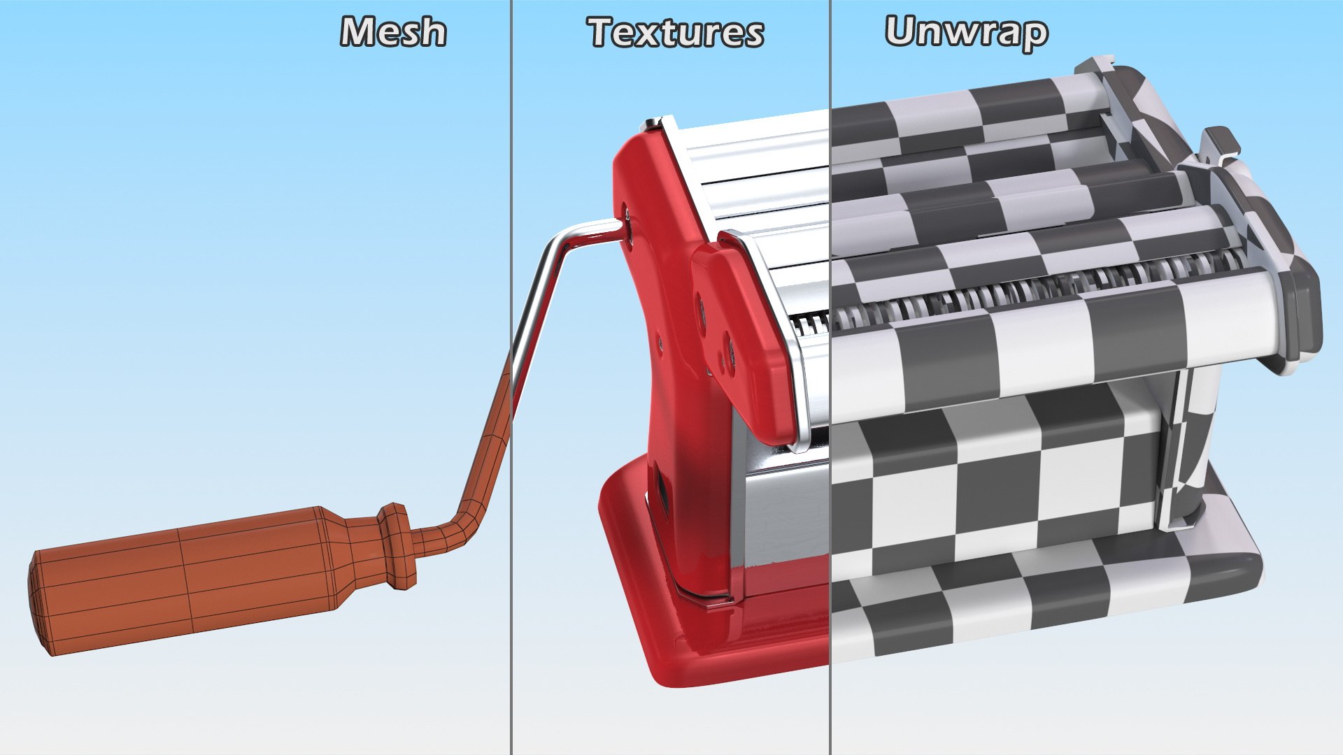 Imperia Pasta Maker Machine Red 3D model https://p.turbosquid.com/ts-thumb/iH/yoTsgI/2e/imperiapastamakermachineredc4dmodel019/jpg/1643751763/1920x1080/fit_q87/b677310b6da4789e0bf629386a83c518079c0f97/imperiapastamakermachineredc4dmodel019.jpg