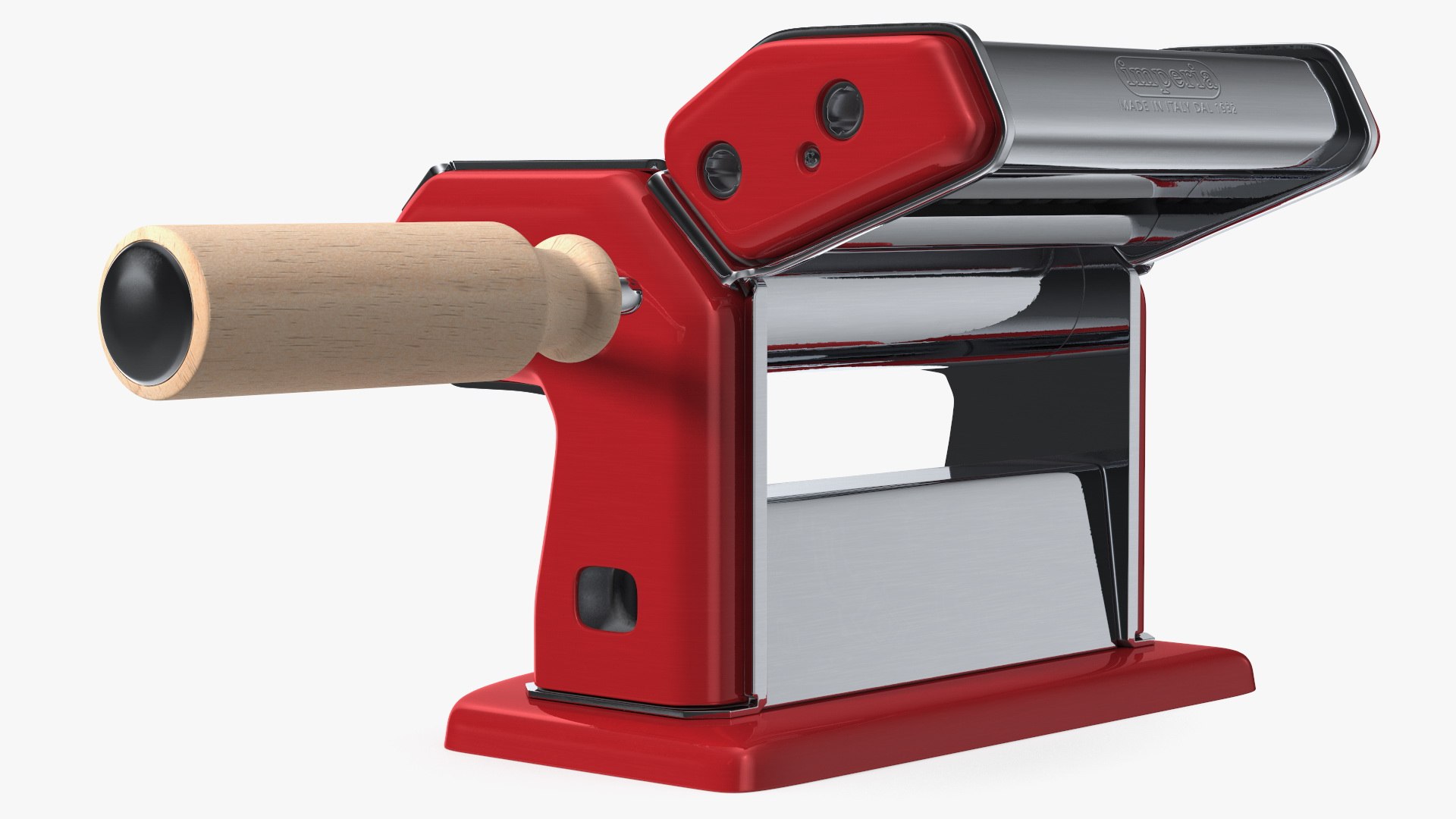 Imperia Pasta Maker Machine Red 3D model https://p.turbosquid.com/ts-thumb/iH/yoTsgI/Ov/imperiapastamakermachineredc4dmodel010/jpg/1643751736/1920x1080/fit_q87/2383355f555df3f06ad986139c63f6fe925989f9/imperiapastamakermachineredc4dmodel010.jpg