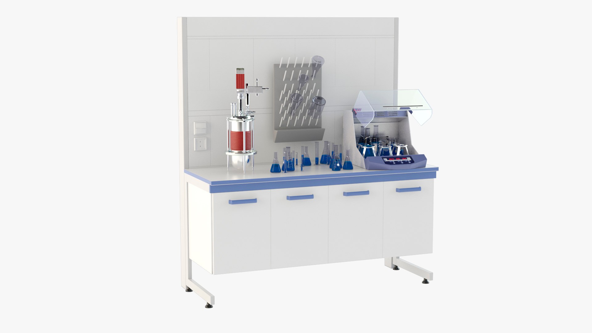 3D Laboratory Table 5 - TurboSquid 1499724