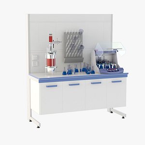 3D laboratory table 5