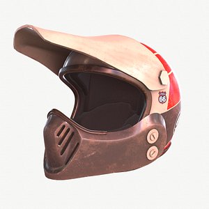 Motocross helmet Arai MX Pro 3D model