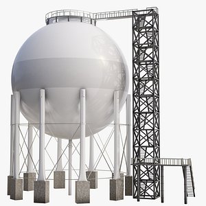 3D storage gas model