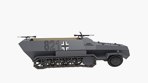 WW2 German Halftrack SdKfz 251